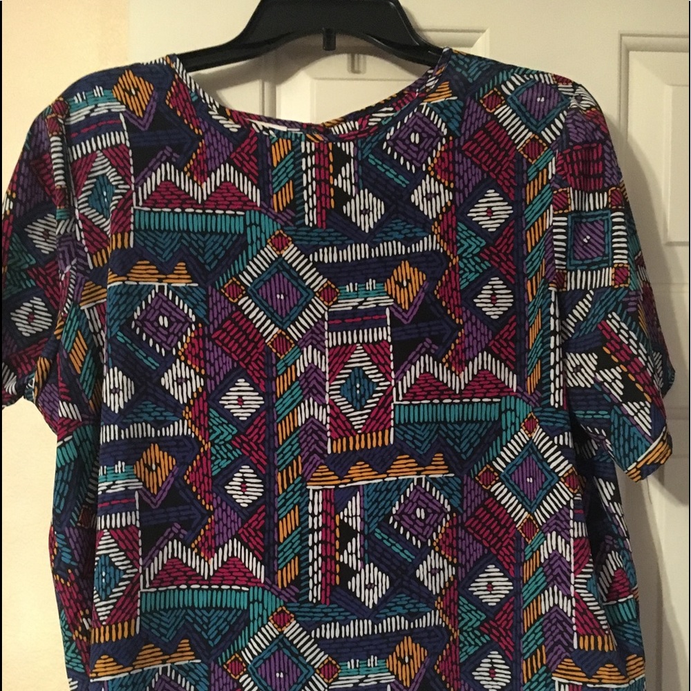 Multi colored top/ blouse